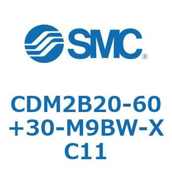 CDM2B20-60+30-M9BW-XC11 �G�A�V�����_(�I�[�g�X�C�b�`�t) (CDM2B20-6�`) SMC 14795584