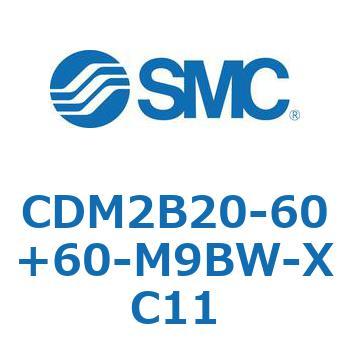 CDM2B20-60+60-M9BW-XC11 �G�A�V�����_(�I�[�g�X�C�b�`�t) (CDM2B20-6�`) SMC 14795627
