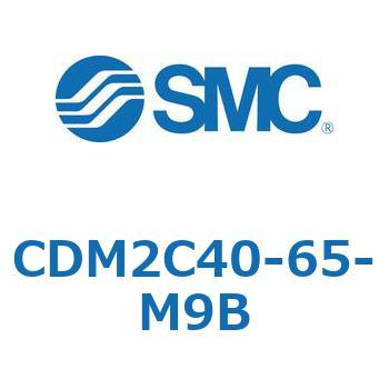 CDM2C40-65Z-M9B CM2-Z/CDM2-Z - エアシリンダ/標準形：複動・片ロッド(CDM2C40-65Z) SMC 一山クレビス形 ラバークッション