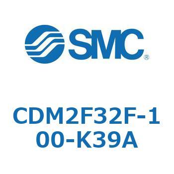 CDM2F32F-100-K39A エアシリンダ(オートスイッチ付) (CDM2F32F-100～) SMC ロッド側フランジ形 複動片ロッド ラバークッション 14,785円
