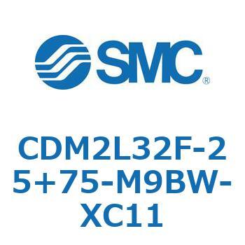 エアシリンダ(オートスイッチ付) (CDM2L32F-25～) SMC