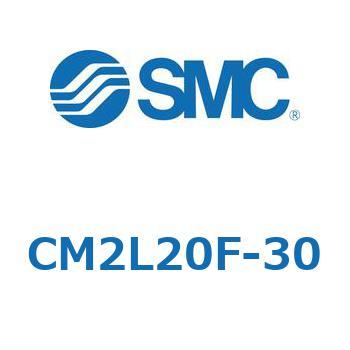 CM2L20F-30 標準形エアシリンダ(丸形)(CM2L20F-～) SMC 軸方向フート形 複動片ロッド ラバークッション ストローク30mm 5,218円