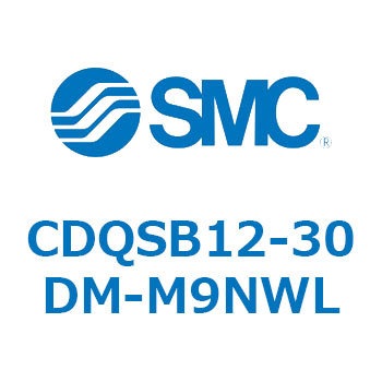 薄形シリンダ/コンパクトタイプ CQSシリーズ(CDQSB12-3～) SMC