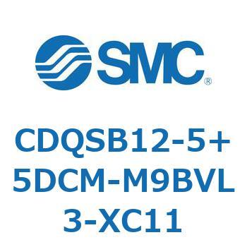 薄形シリンダ コンパクトタイプ CQSシリーズ CDQSB12-5〜 限定価格セール 激安先着