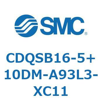 薄形シリンダ/コンパクトタイプ CQSシリーズ(CDQSB16-5～) SMC