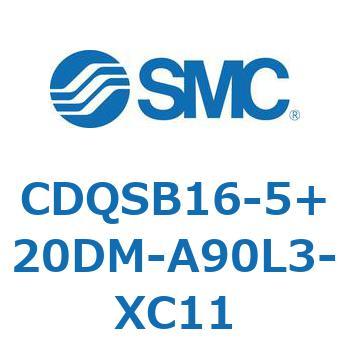 薄形シリンダ/コンパクトタイプ CQSシリーズ(CDQSB16-5～) SMC