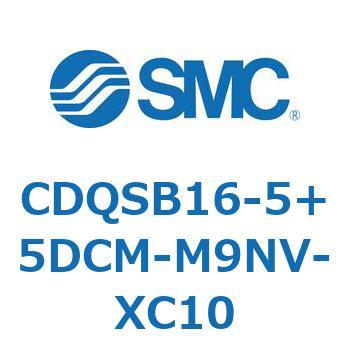 薄形シリンダ/コンパクトタイプ CQSシリーズ(CDQSB16-5～) SMC