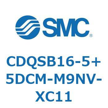 薄形シリンダ/コンパクトタイプ CQSシリーズ(CDQSB16-5～) SMC
