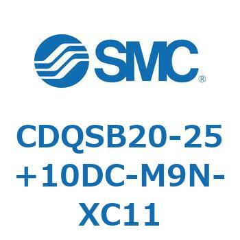 薄形シリンダ/コンパクトタイプ CQSシリーズ(CDQSB20-25～) SMC