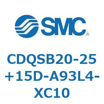 薄形シリンダ/コンパクトタイプ CQSシリーズ(CDQSB20-25～) - SMC