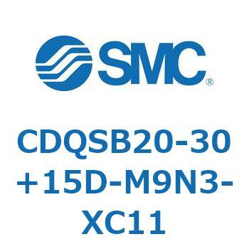 薄形シリンダ/コンパクトタイプ CQSシリーズ(CDQSB20-30～) SMC