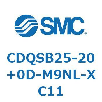 薄形シリンダ/コンパクトタイプ CQSシリーズ(CDQSB25-20～) SMC