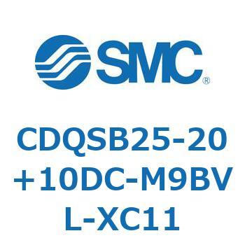 薄形シリンダ/コンパクトタイプ CQSシリーズ(CDQSB25-20～) SMC