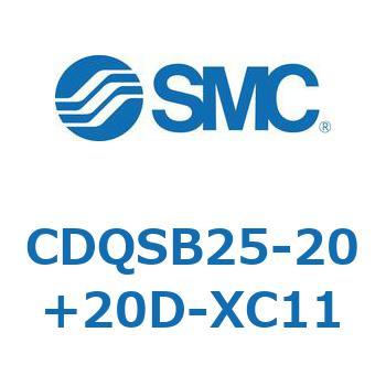 薄形シリンダ/コンパクトタイプ CQSシリーズ(CDQSB25-20～) SMC