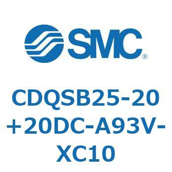 薄形シリンダ/コンパクトタイプ CQSシリーズ(CDQSB25-20～) SMC