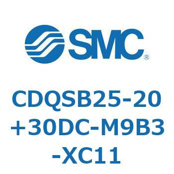 薄形シリンダ/コンパクトタイプ CQSシリーズ(CDQSB25-20～) SMC