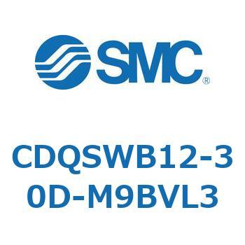 薄形シリンダ/コンパクトタイプ CQSシリーズ(CDQSWB12-30D～) SMC