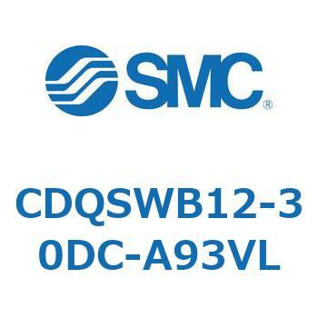 薄形シリンダ/コンパクトタイプ CQSシリーズ(CDQSWB12-30D～) SMC