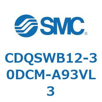 薄形シリンダ/コンパクトタイプ CQSシリーズ(CDQSWB12-30D～) SMC