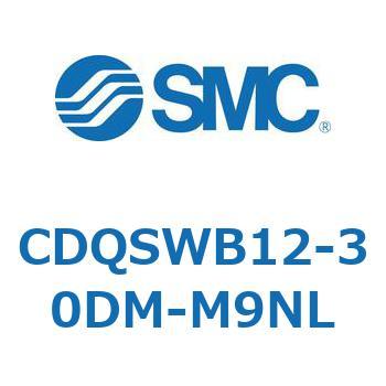 薄形シリンダ/コンパクトタイプ CQSシリーズ(CDQSWB12-30D～) SMC