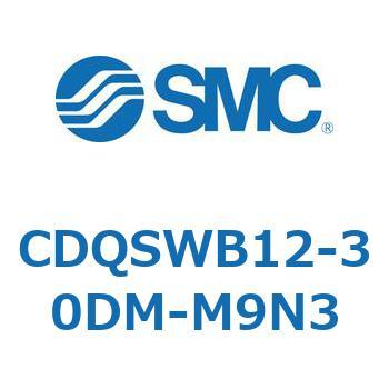 薄形シリンダ/コンパクトタイプ CQSシリーズ(CDQSWB12-30D～) SMC