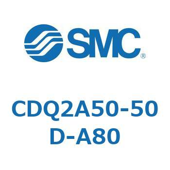 高評価人気新品未使用 4個セット　SMC製　薄形シリンダ 　CQ2A50-50D エアーシリンダー