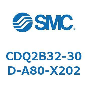 薄形シリンダ CQ2シリーズ(CDQ2B32-30D-～) SMC コンパクトエアシリンダ 【通販モノタロウ】