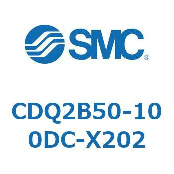 薄形シリンダ CQ2シリーズ(CDQ2B50-100DC～) SMC コンパクトエア