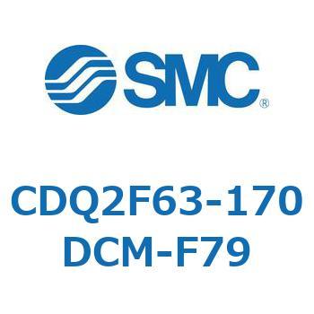 あかり SMC 薄形シリンダ CQ2シリーズ 標準形 複動式 片ロッド