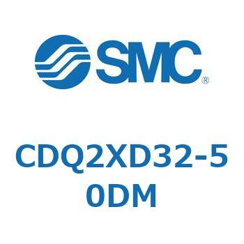 CDQ2XD32-50DM 薄形シリンダ CQ2シリーズ(CDQ2XD～) SMC 複動片ロッド ロッド先端おねじ チューブ内径32mmストローク50mm 12,305円