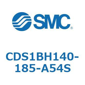 CDS1BH140-185-A54S 標準形エアシリンダ(角形カバー) CS1シリーズ(CDS1BH1～) SMC 複動片ロッド エアハイドロタイプ チューブ内径140mmシリンダストローク185mm