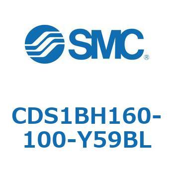 CDS1BH160-100-Y59BL 標準形エアシリンダ(角形カバー) CS1シリーズ(CDS1BH1～) SMC 複動片ロッド チューブ内径160mmシリンダストローク100mm 43,788円
