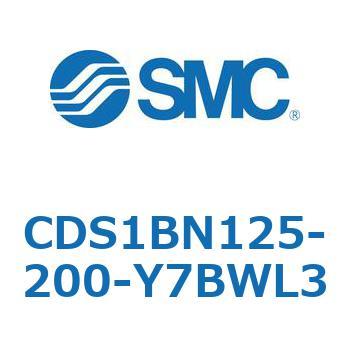 CDS1BN125-200-Y7BWL3 標準形エアシリンダ(角形カバー) CS1シリーズ(CDS1BN125-2～) SMC 複動片ロッド シリンダストローク200mm