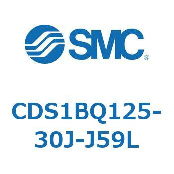 CDS1BQ125-30J-J59L 標準形エアシリンダ(角形カバー) CS1シリーズ(CDS1BQ1～) SMC 複動片ロッド チューブ内径125mmシリンダストローク30mm