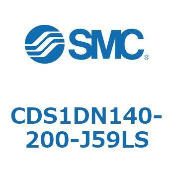 CDS1DN140-200-J59LS 標準形エアシリンダ(角形カバー) CS1シリーズ(CDS1DN140-2～) SMC 複動片ロッド シリンダストローク200mm