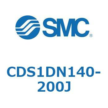 CDS1DN140-200J 標準形エアシリンダ(角形カバー) CS1シリーズ(CDS1DN140-2～) SMC 複動片ロッド 無給油タイプ シリンダストローク200mm