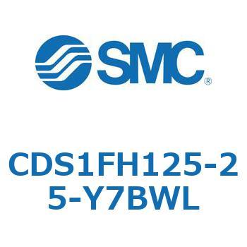 CDS1FH125-25-Y7BWL 標準形エアシリンダ(角形カバー) CS1シリーズ(CDS1FH1～) SMC 複動片ロッド チューブ内径125mmシリンダストローク25mm