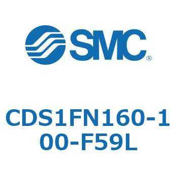 CDS1FN160-100-F59L 標準形エアシリンダ(角形カバー) CS1シリーズ(CDS1FN160-10～) SMC 複動片ロッド シリンダストローク100mmエアシリンダ