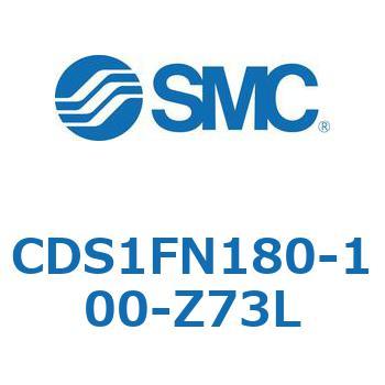CDS1FN180-100-Z73L 標準形エアシリンダ(角形カバー) CS1シリーズ(CDS1FN180-1～) SMC 複動片ロッド シリンダストローク100mm