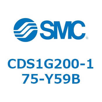 標準形エアシリンダ(角形カバー) CS1シリーズ(CDS1G200-～) SMC