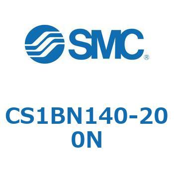 CS1BN140-200N 標準形エアシリンダ(角形カバー) CS1シリーズ(CS1BN140-～) SMC 複動片ロッド 無給油タイプ シリンダストローク200mm
