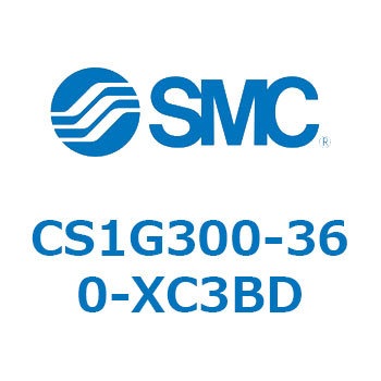 標準形エアシリンダ(角形カバー) CS1シリーズ(CS1G300-～) SMC