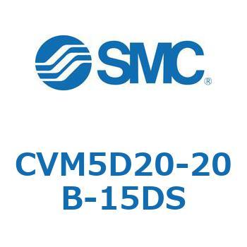 バルブ付エアシリンダ (CVM5D～) SMC