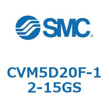 バルブ付エアシリンダ (CVM5D～) SMC