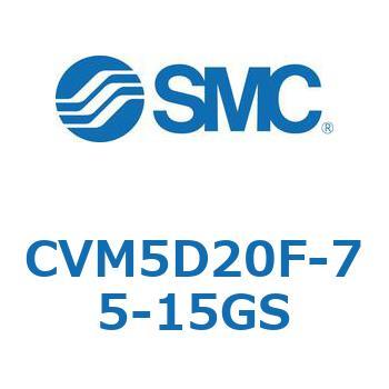 バルブ付エアシリンダ (CVM5D～) SMC