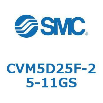 バルブ付エアシリンダ (CVM5D～) SMC