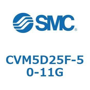 バルブ付エアシリンダ (CVM5D～) SMC