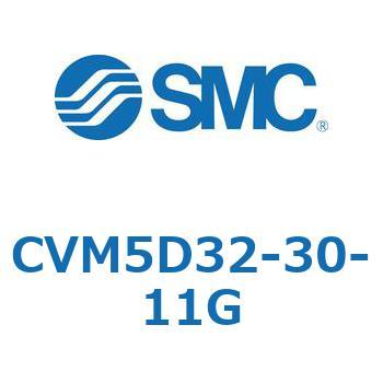 バルブ付エアシリンダ (CVM5D～) SMC