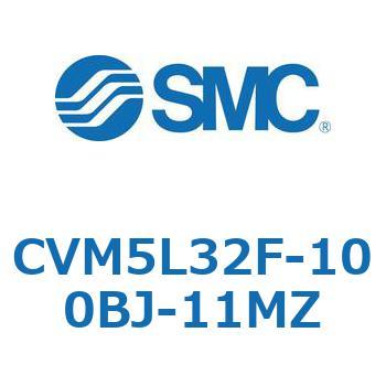 バルブ付エアシリンダ (CVM5L32～) SMC