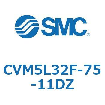 バルブ付エアシリンダ (CVM5L32～) SMC